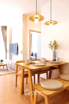 คอนโดให้เช่า : คอนโด 2 ห้องนอน 60 ตร.ม. ชั้น 18 Maru Ekkamai 2 ใกล้ BTS เอกมัย (ID 2535462)