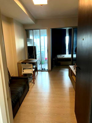 คอนโดให้เช่า : นิช ไอดี แอท ปากเกร็ด สเตชั่น 1B1B ชั้น 23 ขนาด 28 ตร.ม เช่า 8,500 บาท/เดือน Ready to move in