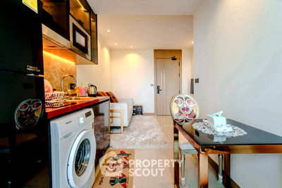 Condos for rent Tesco Lotus South Pattaya : 19th-Floor 1-BR At The Riviera Ocean Drive, Jomtien Beach (ID 2348207)