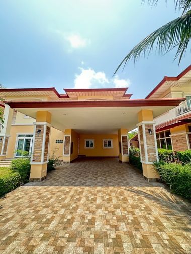 ด่วน! ขายบ้านเดี่ยว 2 ชั้น หมู่บ้านวริศราโฮม ทำเลดี ใกล้สนามบินอู่ตะเภา ใกล้ตลาดบ้านฉาง