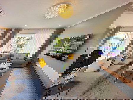 picture Modern Luxury POOL VILLA House FOR SELL,At Sannameng Sansai, - 3/8