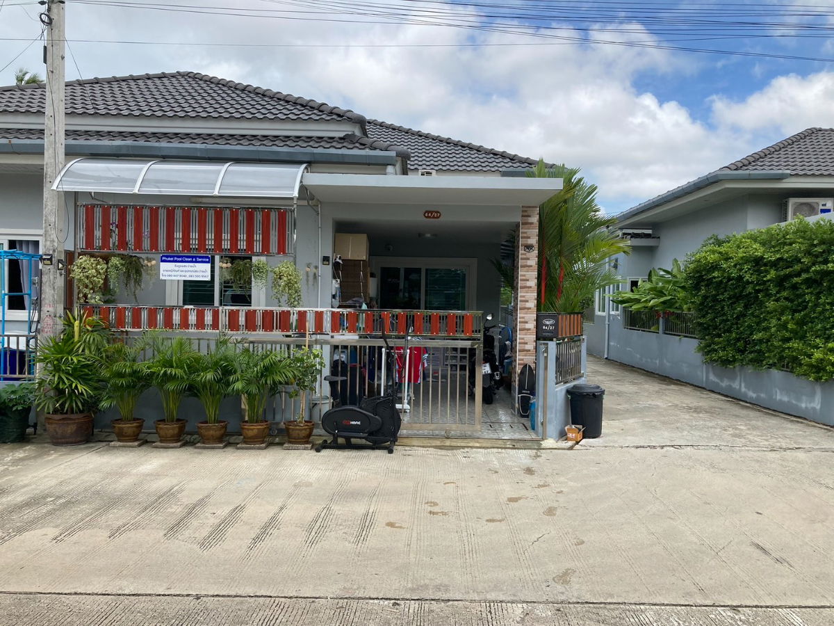 รูป ขายบ้านทาวเฮาส์หลังมุมหน้าสวน โซนฉลอง ภูเก็ต ตรงข้ามโรบินสัน - รูปที่ 22/24