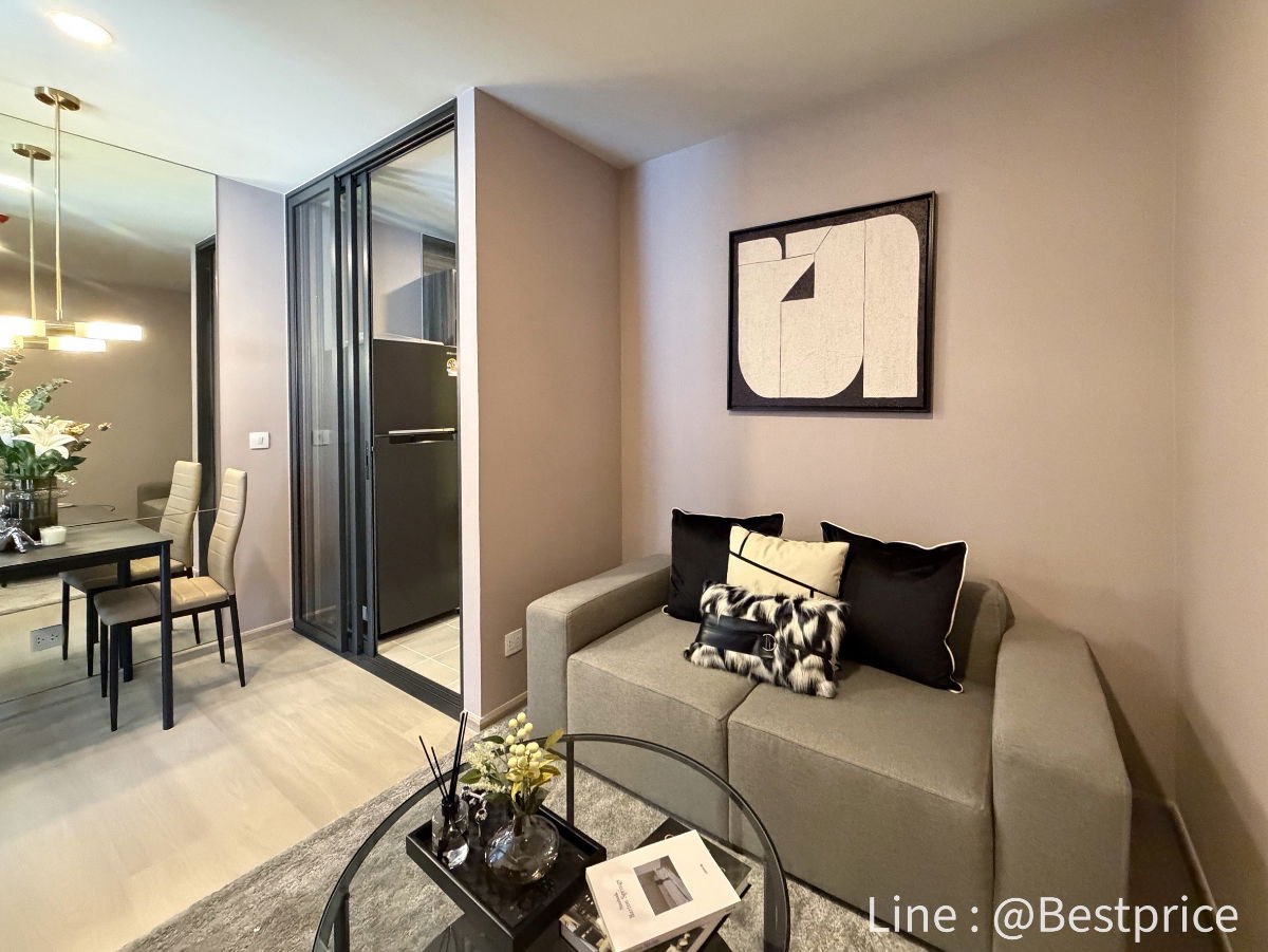 รูป BESTPRICE ให้เช่า Aspire Onnut Station ห้องสวย เฟอร์ครบ ราคาพิเศษ - รูปที่ 6/12