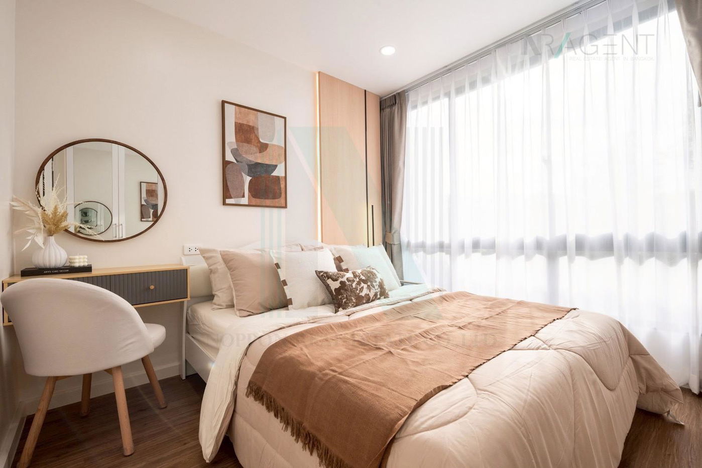 picture ðš For Sell Condo ICONDO SUKHUMVIT 103 Building B, Floor 1,1 bed room, Room size 28 sqm - 7/8