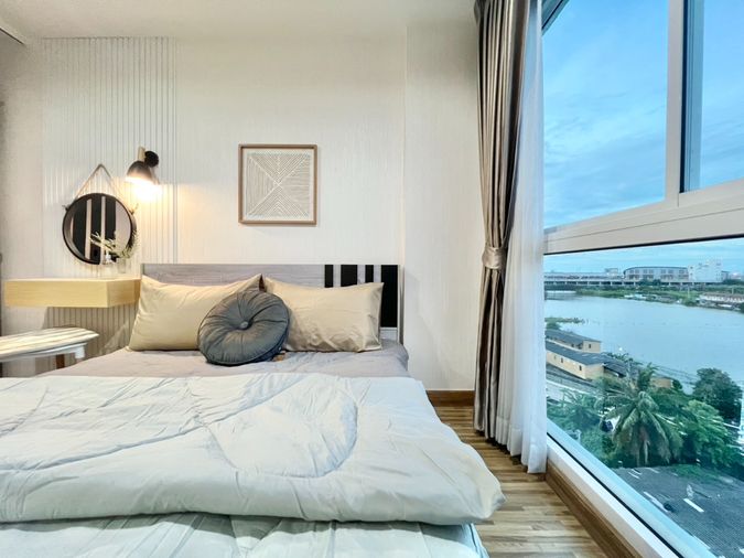 ให้เช่า คอนโดไอริสเวสเกต บางใหญ่ห้องรีโนเวทใหม่สวยตรงปก ใกล้รถไฟฟ้าคลองบางไผ่