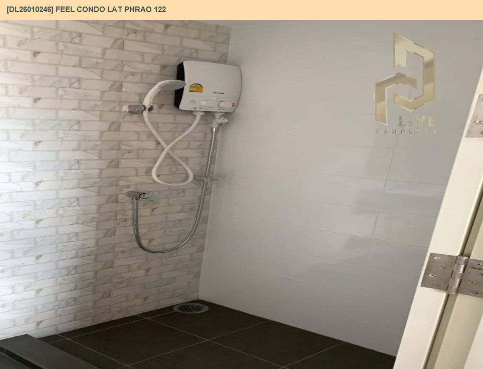 picture DL26010246 Condo for rent, Feel Condo Lat Phrao 122 near -, ready to move in, call urgently 0653619502 LineID @897iyzll - 7/10