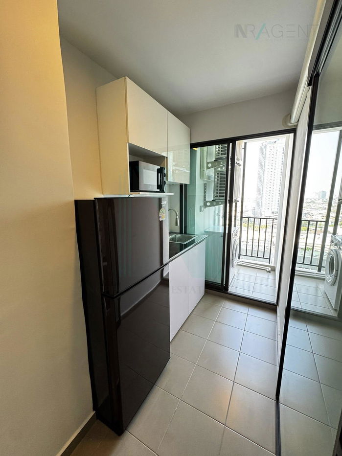 รูป 🎉 ให้เช่าคอนโด รีเจ้นท์ โฮม วุฒากาศ อาคาร A ชั้น 12A 1 ห้องนอน ขนาด 26 ตรม ใกล้ BTS วุฒากาศ - รูปที่ 7/8