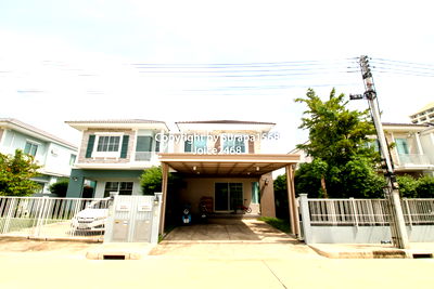 ขายบ้านแฝด : ขายบ้านแฝด 2 ชั้น หมู่บ้าน วิลลาจจิโอ รังสิต คลอง2 คลองหลวง นครนายก ปทุมธานี 36.3 ตร.ว บ้านใหม่อยู่น้อยสภาพดี มีตกแต่งต่อเติม