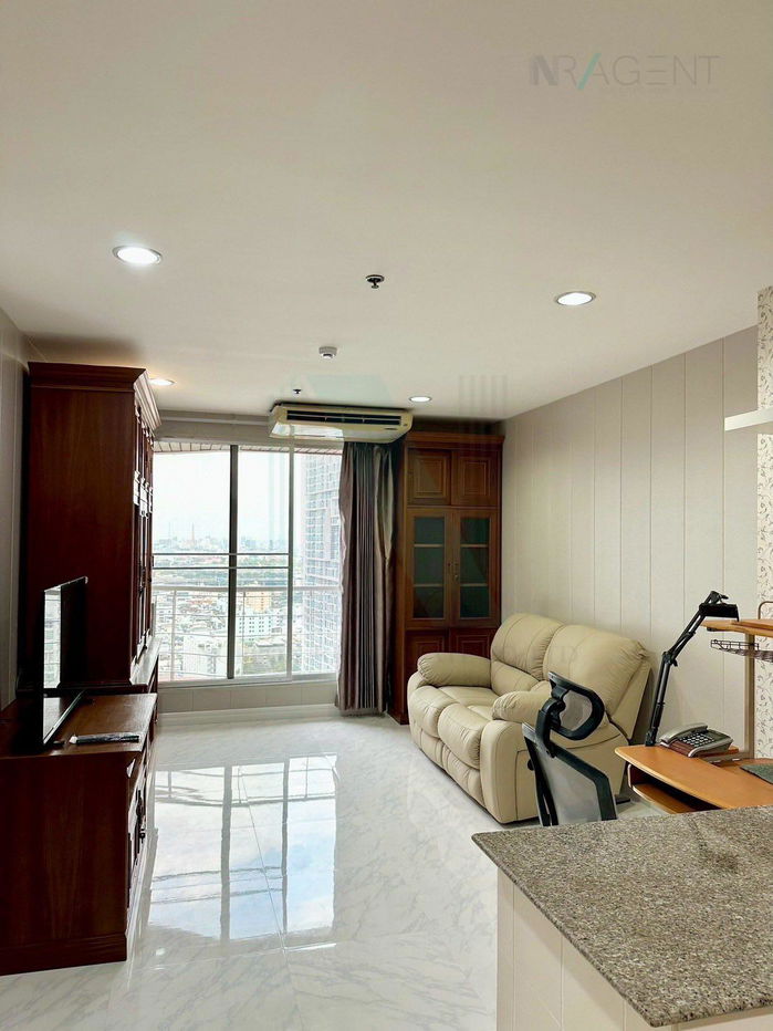 รูป 📌 ให้เช่าคอนโด ปทุมวัน รีสอร์ท อาคาร 1 ชั้น 21 2 ห้องนอน ขนาด 75 ตรม ใกล้ Siam Paragon - รูปที่ 4/8