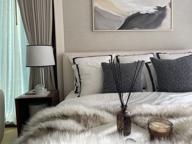 ให้เช่าคอนโด 28 Chidlom 2 ห้องนอนหน้ากว้าง