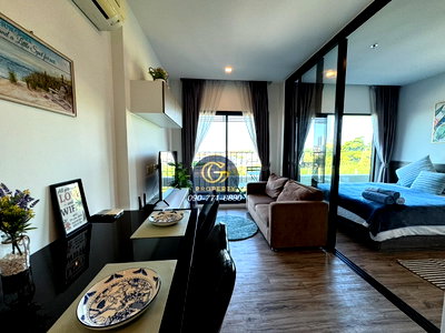 Condos for rent Kasetsart University Si Racha Campus : KnightsBridge Sriracha (ready to move in) 📍 luxury condo - near Robinson and Laem Chabang Industrial Estate 