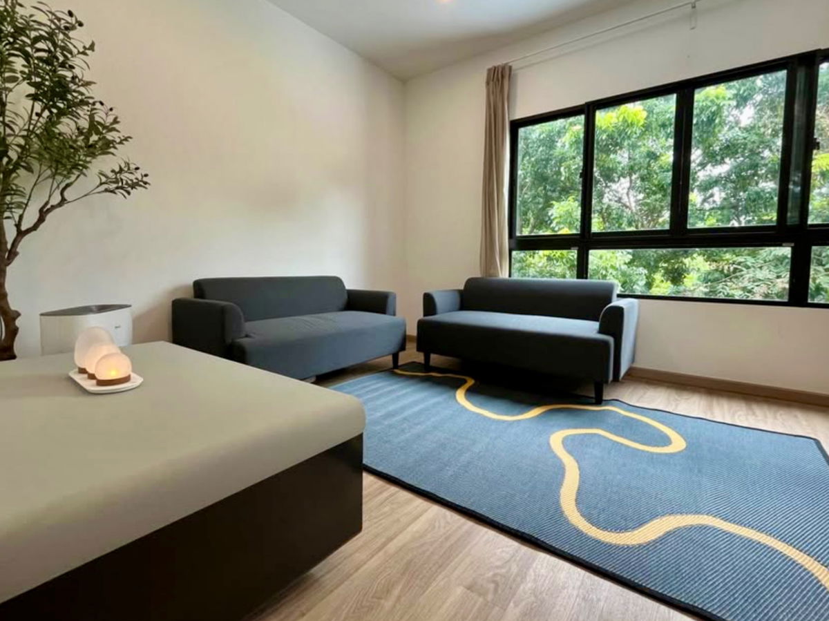 picture For Rent | 3-Storey Townhome with Golf Course View at Patio Srinakarin–Rama 9 (Krungthep Kreetha) Brand-new, never rented, minimalist design. - 6/11