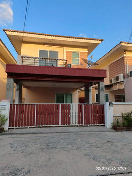 ให้เช่าบ้านแฝด ม.มณีรินทร์วินเลจ หนองมน ชลบุรี