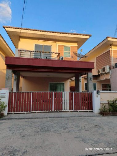 ให้เช่าบ้านแฝด ม.มณีรินทร์วินเลจ หนองมน ชลบุรี