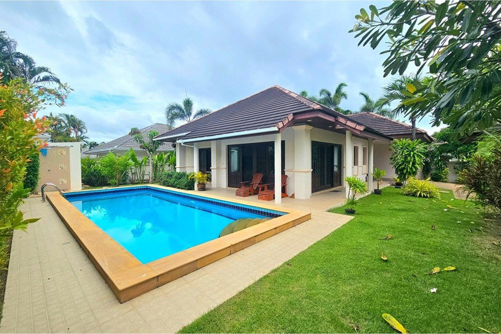 รูป [920601001-822] บ้านพักฮิลล์ไซด์ แฮมเล็ต โฮมส์ 3 วิลล่าสไตล์ไทย-บาหลี 3 ห้องนอน 2 ห้องน้ำ ในหัวหิน ซอย 88 ให้เช่า - รูปที่ 1/37