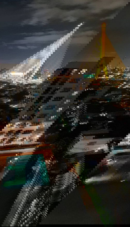 picture For rent Lumpini place rama 8 fully Furnished Electric Srove, Washing Machine Tel. 092-345-2919 - 9/14