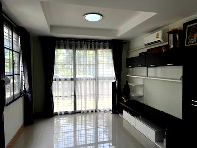 Houses for sale Provincial Electricity Authority Ban Chang  : For sale: 2-storey detached house, Miracle Grand Ville Village, Buraphaphat – Ban Chang, Rayong. 3 bedrooms, 3 bathrooms.