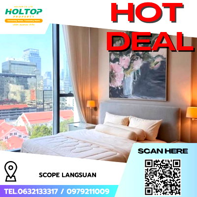 Condos for rent : #R8722 🎉 100169 Condo for Rent: SCOPE Langsuan