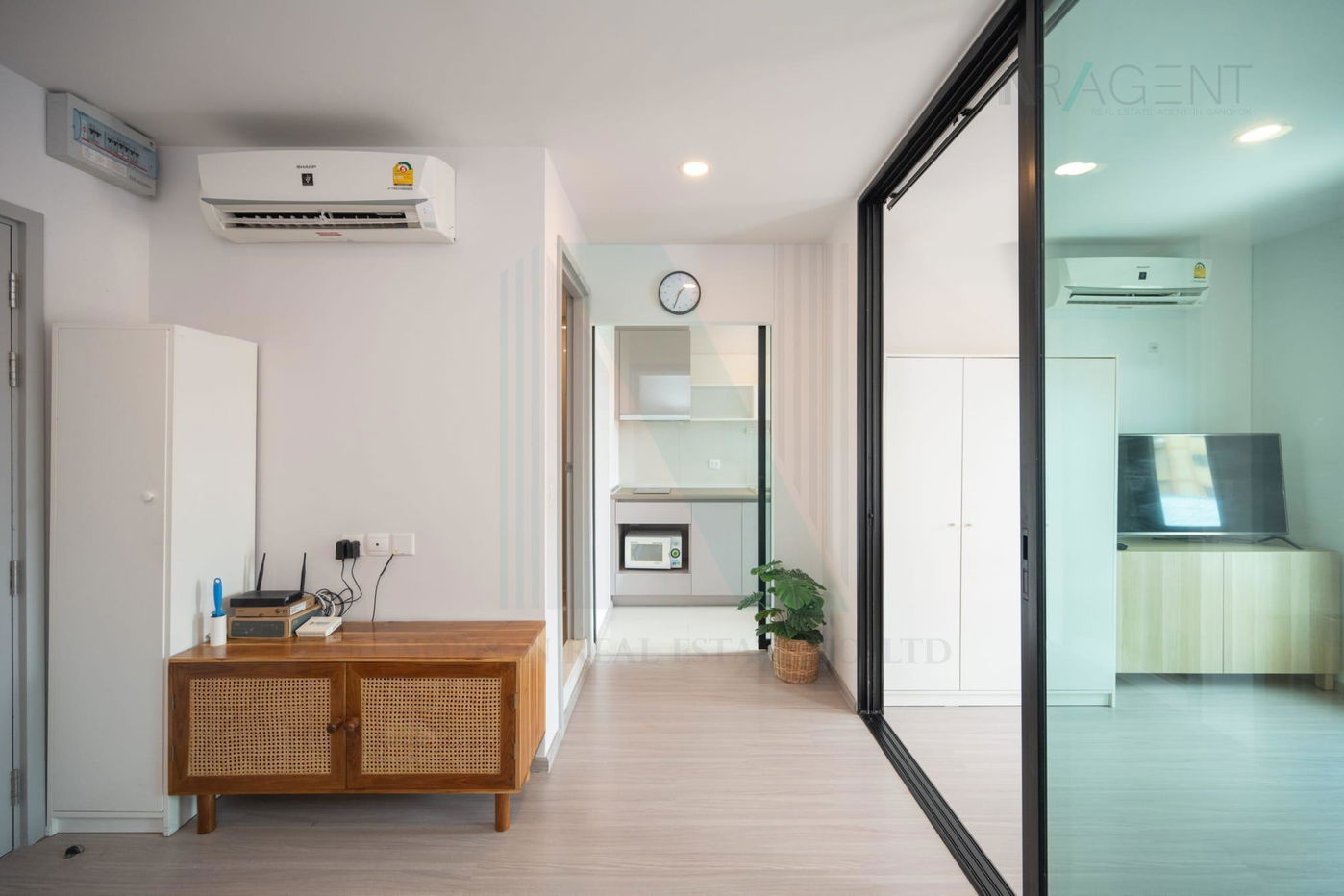 รูป 📌 ให้เช่าคอนโด แอสปาย อโศก-รัชดา อาคาร B ชั้น 5 1 ห้องนอน ขนาด 30 ตรม ใกล้ ตลาดดินแดง - รูปที่ 2/8