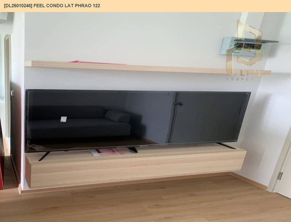 picture DL26010246 Condo for rent, Feel Condo Lat Phrao 122 near -, ready to move in, call urgently 0653619502 LineID @897iyzll - 6/10