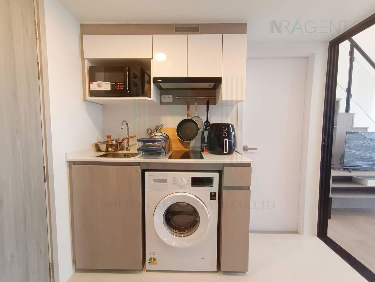 picture ให้เช่าคอนโด ออริจิ้น ปลั๊ก แอน เพลย์ นนทบุรี สเตชั่น อาคาร 1 ชั้น 28 Duplex ขนาด 37 ตรม ใกล้ ใกล้ เซ็นทรัล รัตนาธิเบศร์ - 4/8