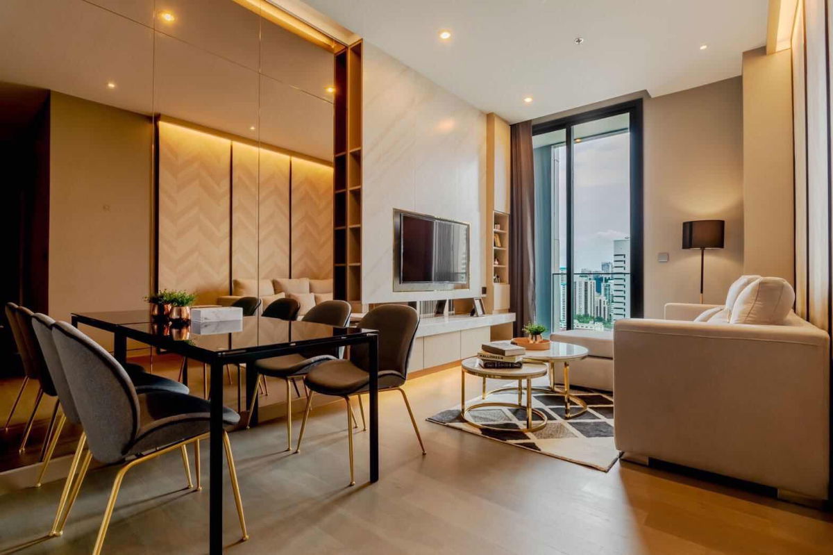 รูป The Esse Singha Complex 2 ห้องนอน คอนโดหรูใจกลางอโศก ราคานี้หาไม่ได้อีกแล้ว! - รูปที่ 2/9