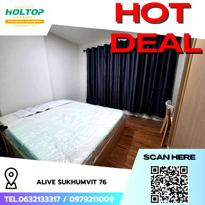 Condos for rent : #R8721 🎉 100169 Condo for Rent: ALIVE SUKHUMVIT 76