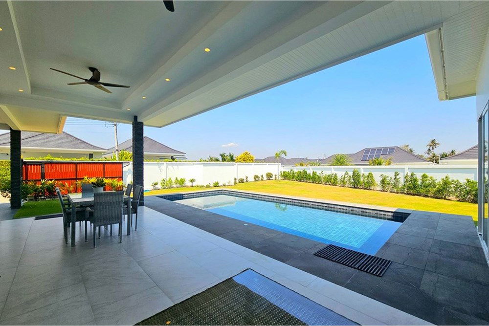 รูป [920601001-833] อาเรีย 1 วิลล่าพร้อมสระว่ายน้ำส่วนตัว 3 ห้องนอน 3 ห้องน้ำ ให้เช่าในหัวหิน 88 - รูปที่ 11/43
