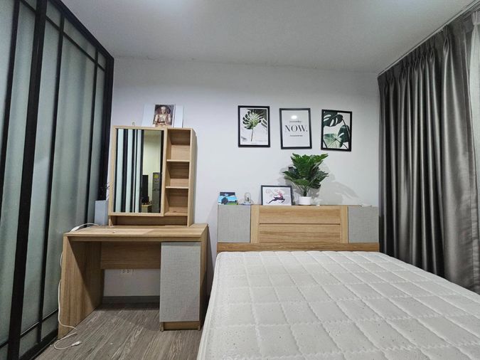  ให้เช่า คอนโด Reach พหลโยธิน 52 🌟 เฟอร์จัดเต็ม ทีวี 55 นิ้ว เครื่องซักผ้าพร้อม!