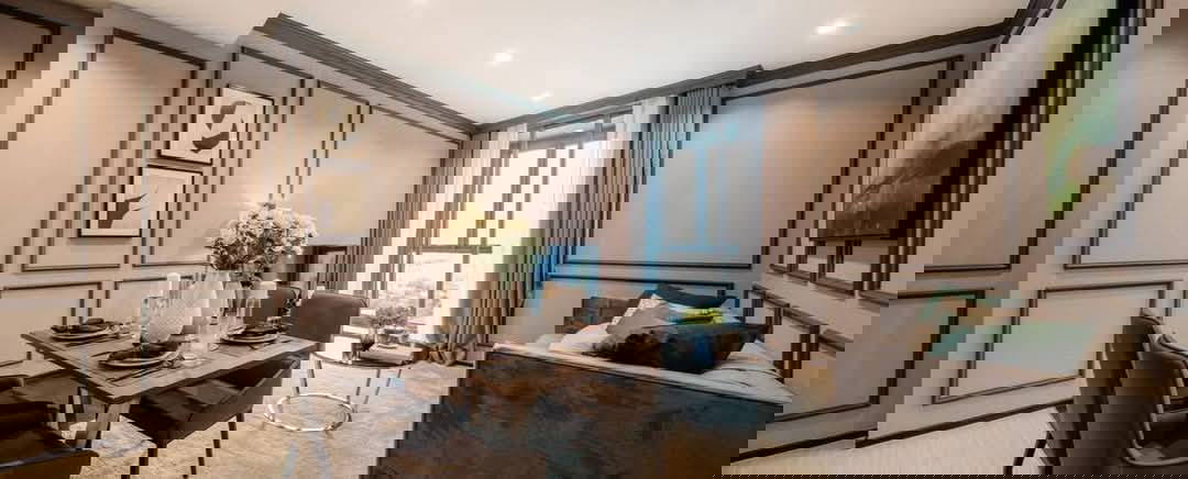 รูป เช่า The Line Ratchathewi ชั้นสูง วิวสวย แต่งครบ 2 bedroom - รูปที่ 4/8