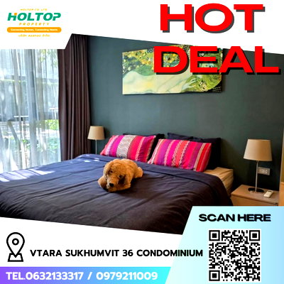 Condos for rent : #R8719 🎉 100169 Condo for Rent: VTARA SUKHUMVIT 36 CONDOMINIUM
