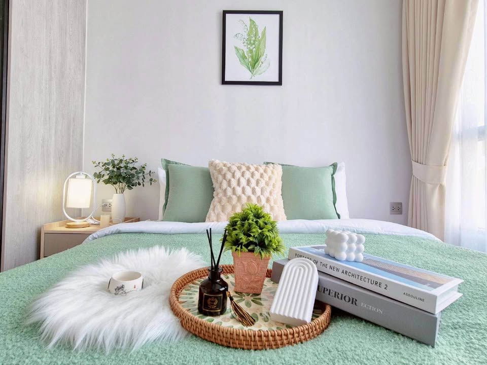 รูป G8806💛คอนโดให้เช่า แอทโมซ คาแนล รังสิต 🅻🅸🅽🅴❤️💜@condopremium💜❤️ว่างพร้อมอยู่⬛🟨 📞 065 695 3645🟨⬛ - รูปที่ 2/15