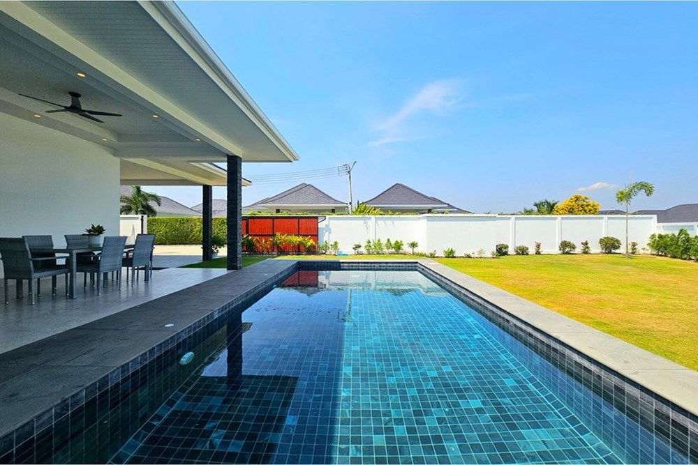 รูป [920601001-833] อาเรีย 1 วิลล่าพร้อมสระว่ายน้ำส่วนตัว 3 ห้องนอน 3 ห้องน้ำ ให้เช่าในหัวหิน 88 - รูปที่ 7/43