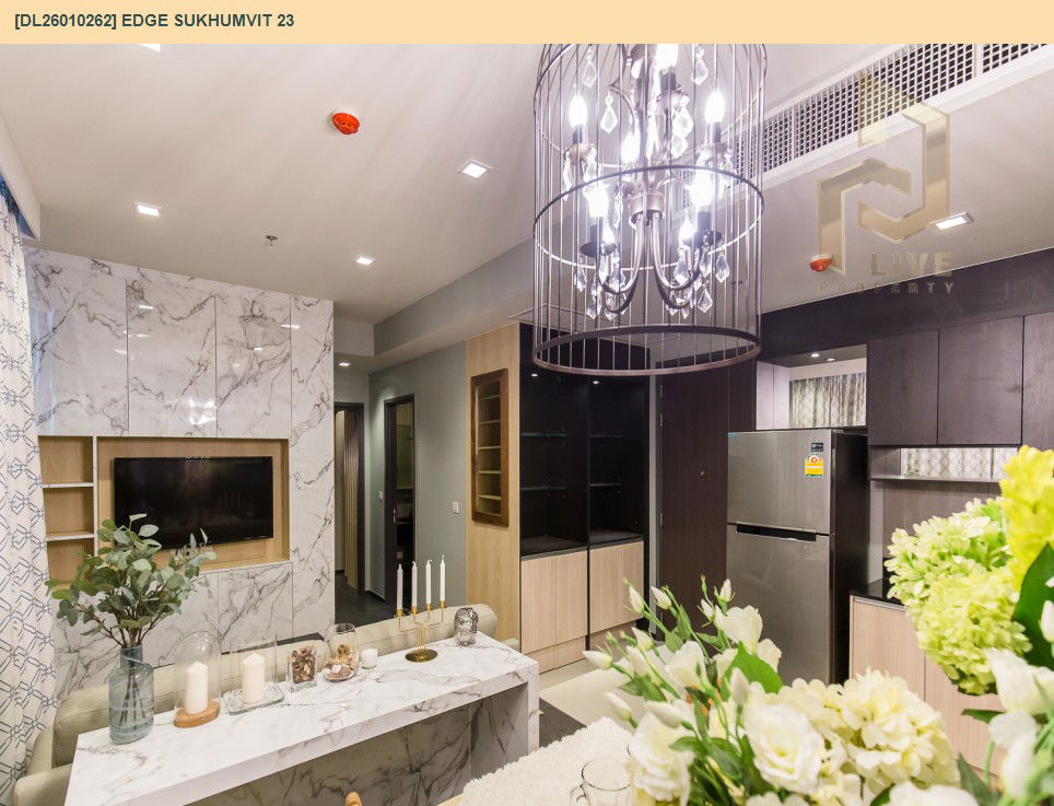 picture DL26010262 Condo for sale, Edge Sukhumvit 23 near BTS Asok, ready to move in, call urgently 0656133286 LineID @897iyzll - 15/16
