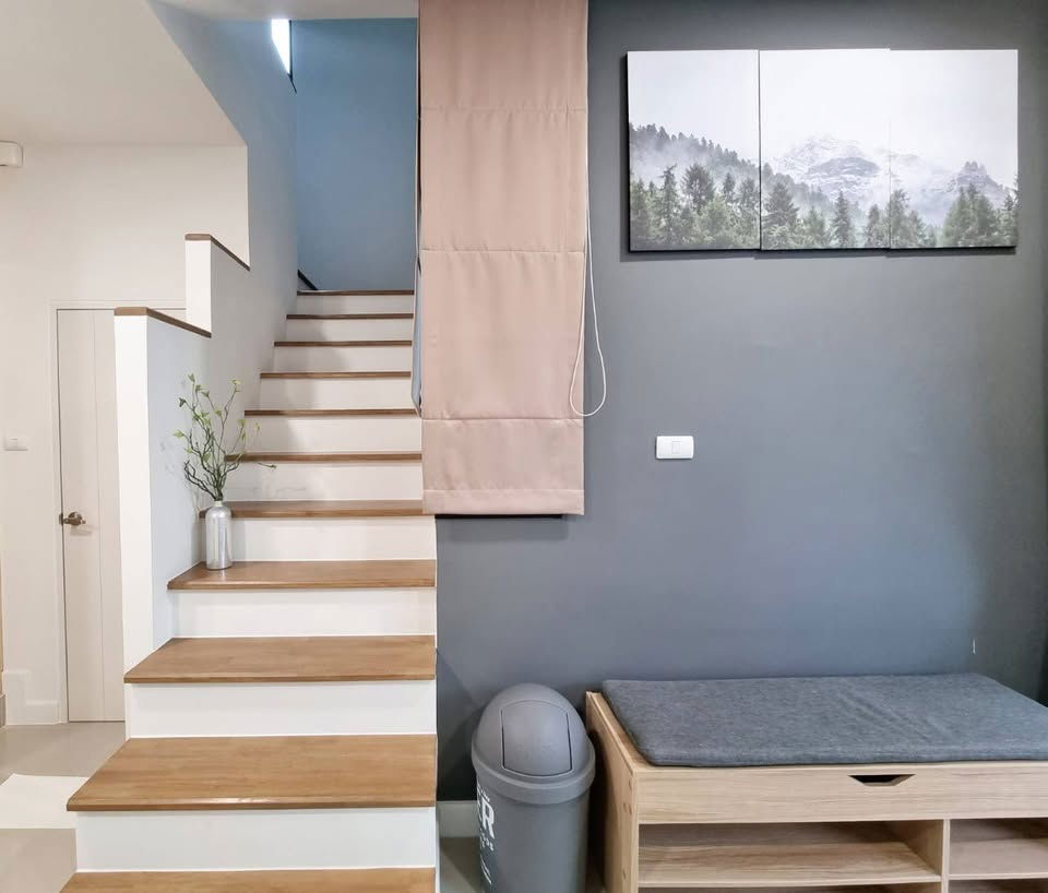 รูป ให้เช่าบ้านใหม่ ตกแต่ง พลีโน่ พหลโยธิน-วัชรพล 2 หลังมุม พร้อมอยู่ - รูปที่ 8/15