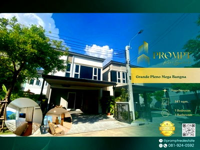 Houses for rent Suwannaphum International Airport : GH01321 - Grande Pleno Mega Bangna