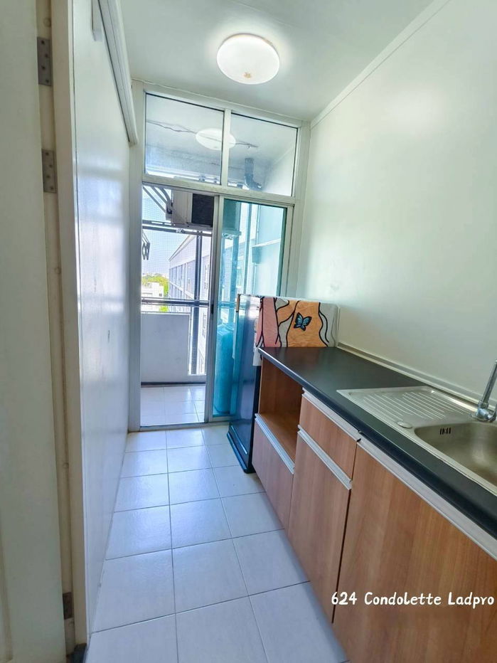 รูป ให้เช่า 624 คอนโด เลต ลาดพร้าว ห้องมุม ใกล้เดอะมอลล์บางกะปิ แยกลำลาสี - รูปที่ 4/12