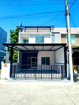 ทาวน์โฮม เขตดอนเมือง : ทาวน์โฮมหลังมุม หมู่บ้านเดอะคัลเลอร์ อารียา ดอนเมือง-สรงประภา2