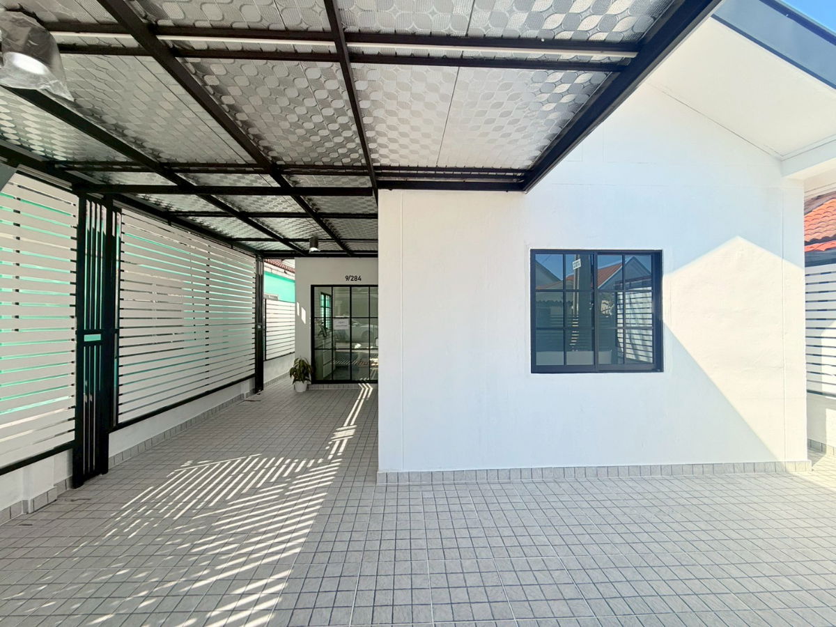 รูป บ้านเดี่ยวชั้นเดียว ตกแต่งใหม่ ทำเลดี หมู่บ้านทรัพย์เจริญ เลียบวารี 29 โคกแฝด หนองจอก เฟอร์นิเจอร์พร้อมอยู่ - รูปที่ 4/21