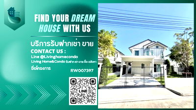 บ้านเดี่ยวให้เช่า : RW007397 ให้เช่าบ้านเดี่ยวในโครงการ Centro Bangna ตกแต่งครบครัน พร้อมเข้าอยู่