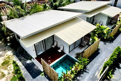 Houses for sale Ko Phangan Surat Thani : [920621004-140] Business Opportunity: 2 Private Pool Villas