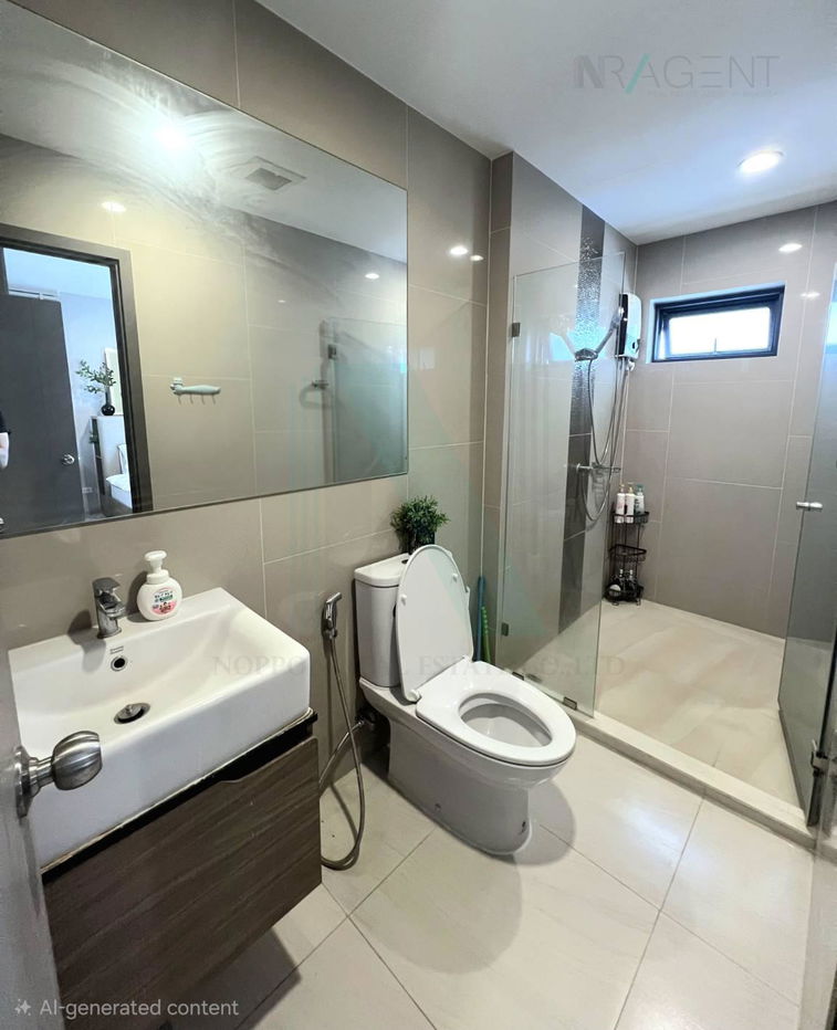 รูป 🎉 ให้เช่าคอนโด ไอดีโอ ท่าพระ อินเตอร์เชนจ์ อาคาร 1 ชั้น 19 2 ห้องนอน ขนาด 63 ตรม ใกล้ ตลาดพลู - รูปที่ 5/8