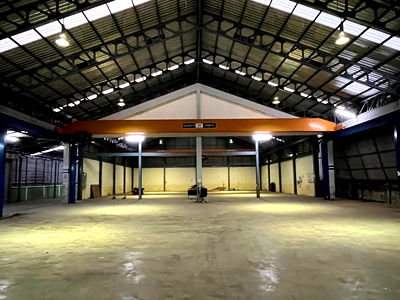 เช่าโรงงาน เมืองสมุทรสาคร สมุทรสาคร : ให้เช่า โรงงาน โกดัง ติดถนนพระราม 2 กม.25 ต.นาดี พร้อมหอพัก