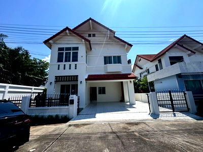 บ้านเดี่ยว ชลบุรี : ขายบ้านเดี่ยว ม.แกรนด์พาร์ควิว ติดเจปาร์ค ศรีราชา