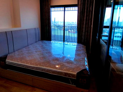 คอนโดให้เช่า : 🎊 ให้เช่าคอนโด นิช โมโน เจริญนคร อาคาร 1 ชั้น 24 1 ห้องนอน ขนาด 34.00 ตรม ใกล้ Big C ดาวคะนอง