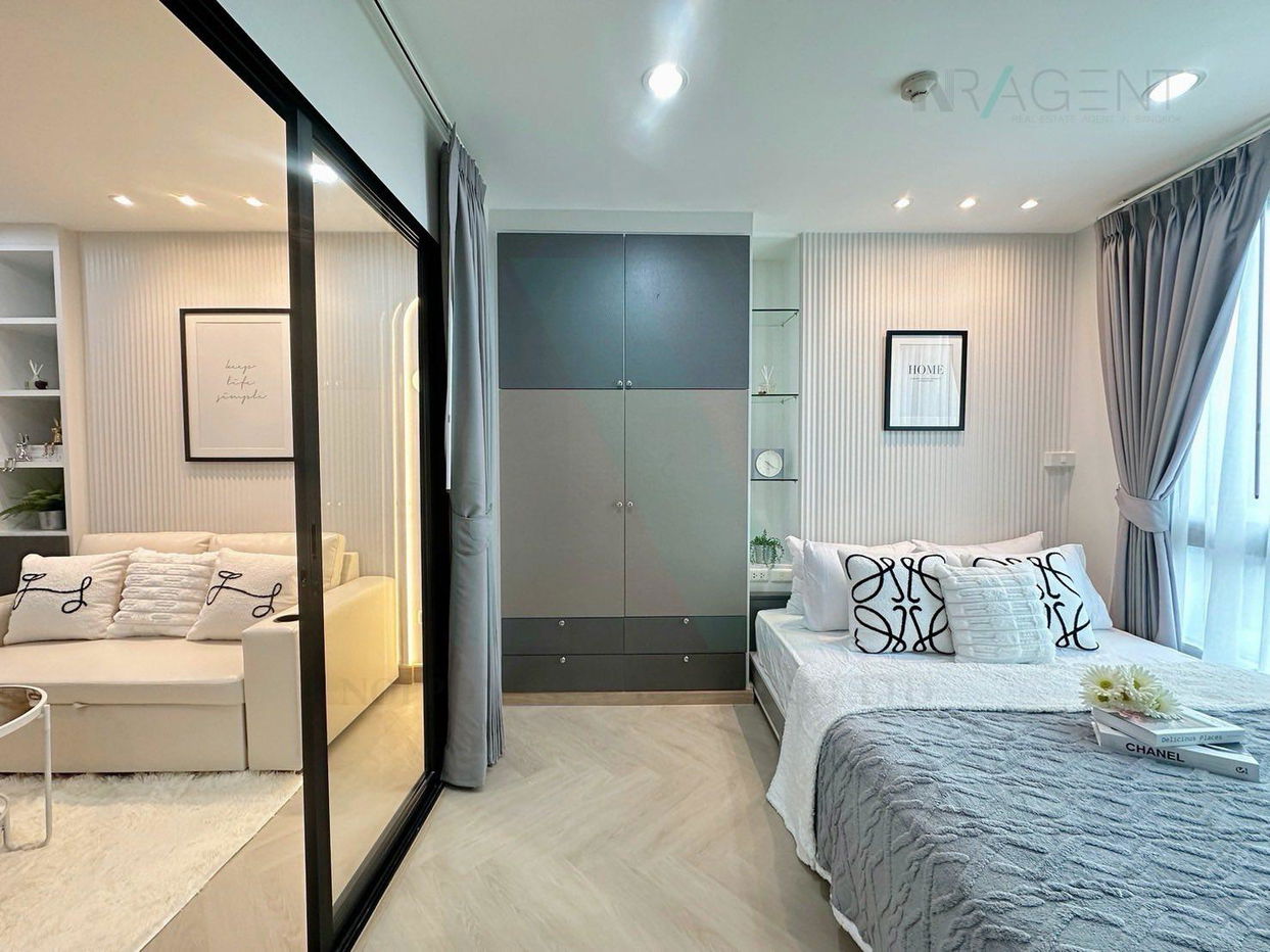 picture ðš For Rent Condo THE NICHE MONO BANGNA PHASE 1 Building D, Floor 8,1 bed room, Room size 31 sqm - 4/8