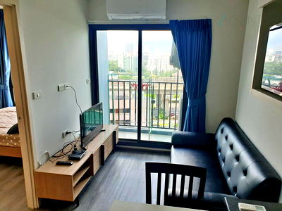 Condos for rent : For Rent Condo RICH PARK @ TRIPLE STATION Building 1, Floor 9,1 bed room, Room size 28 sqm
