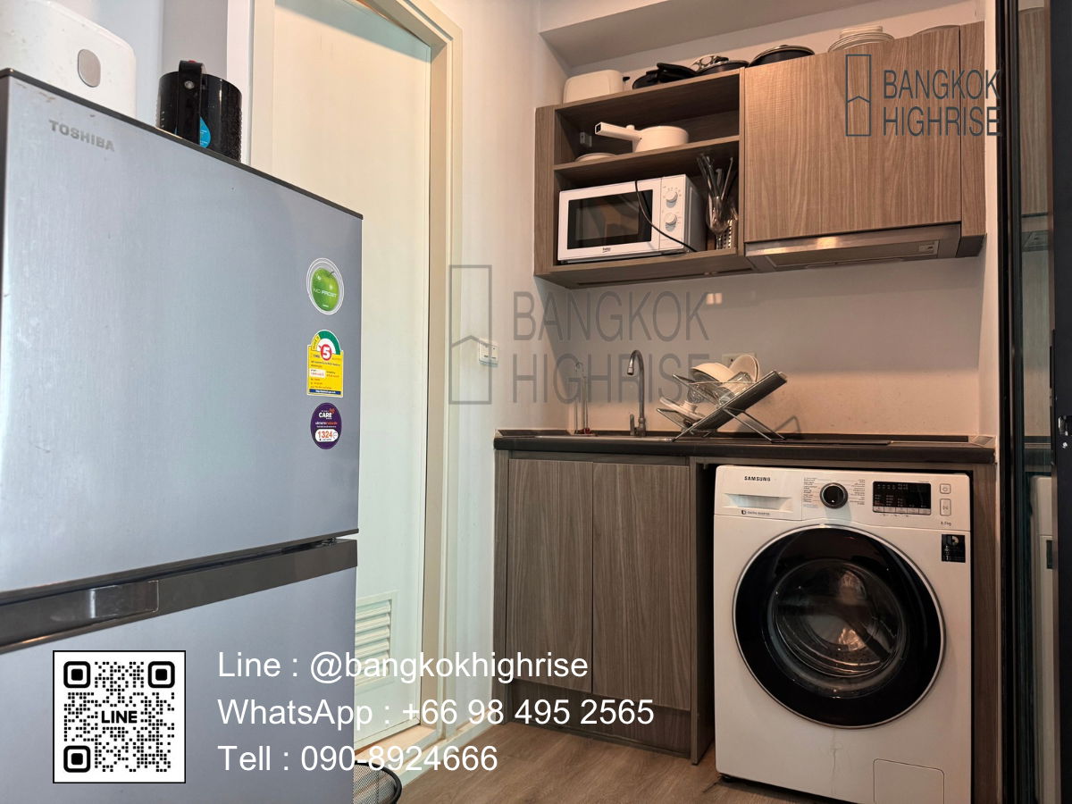 รูป 🌵🌵🌵 ให้เช่า น็อตติ้ง ฮิลล์ สุขุมวิท 105 ( 1 ห้องนอน 1 ห้องอเนกประสงค์ ) - รูปที่ 3/10