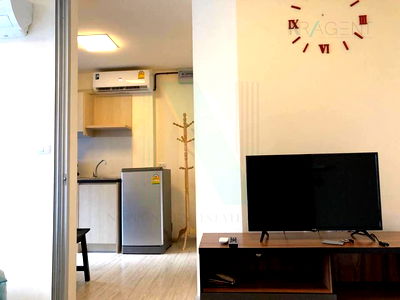 Condos for rent MRT Nonthaburi Civic Center : 🎉 For Rent Condo ASPIRE RATTANATHIBET 2 Building A, Floor 23,1 bed room, Room size 24.00 sqm