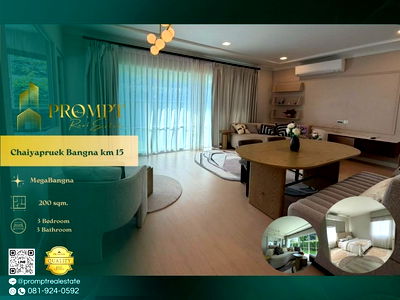 Houses for rent MK Restaurant Group Public Company : CD03746 - Chaiyapruek Bangna km 15 